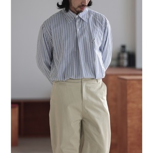 Pin oxford stripe shirt 0467