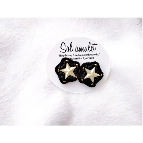 star beads pierce(white)