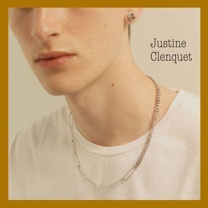 【Justine Clenquet】大人気★NICO ニコネックレス シルバー Justine Clenquet】大人気☆メンズ ニコネックレス Nico | pur