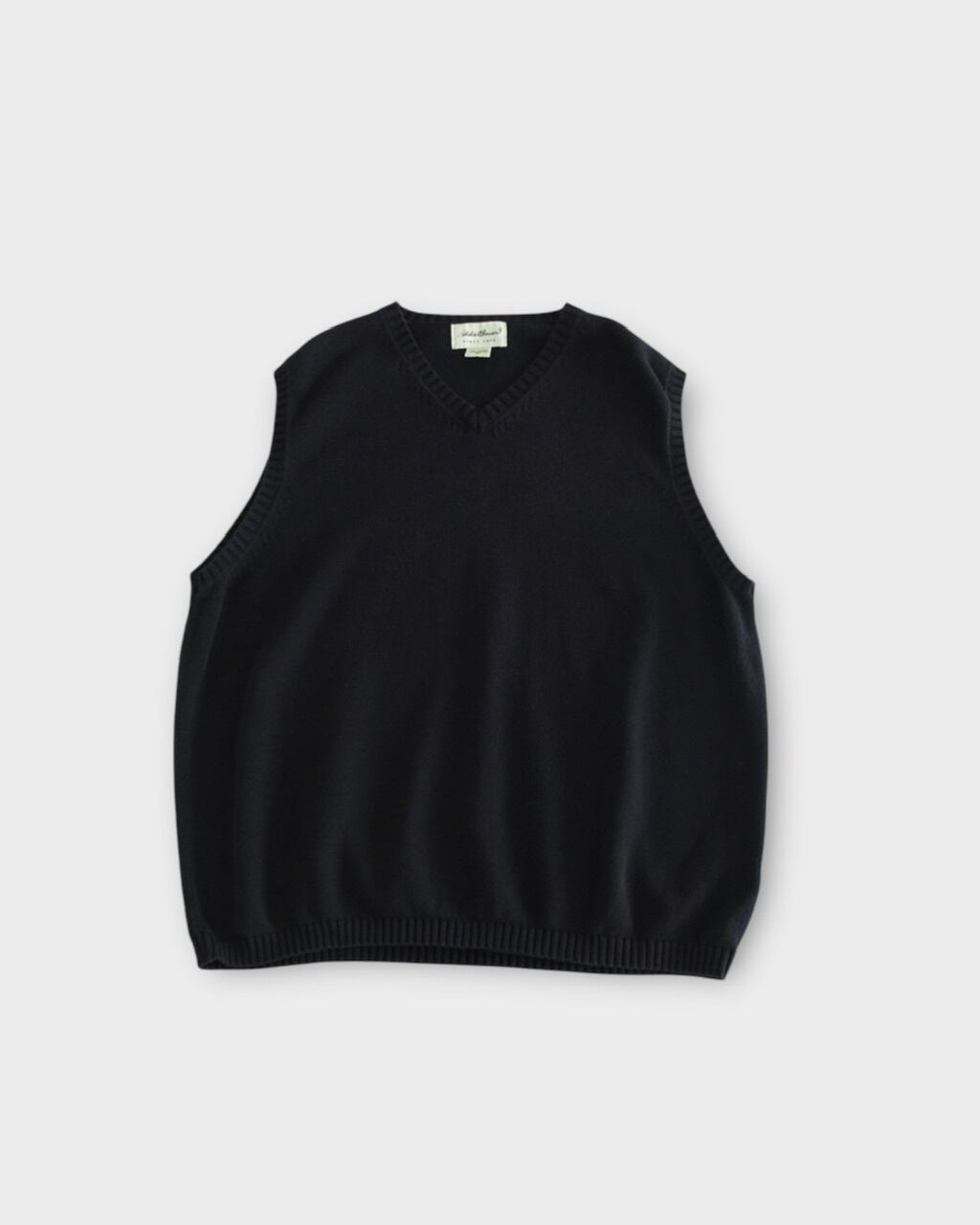 Eddie Bauer cotton knit vest