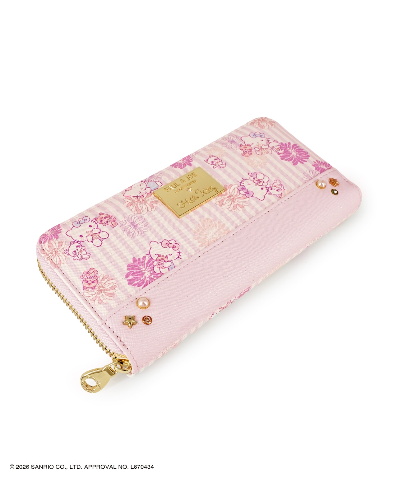 PAUL&JOE ACCESSOIRES × HELLO KITTY : LONG WALLET PJKT-W011