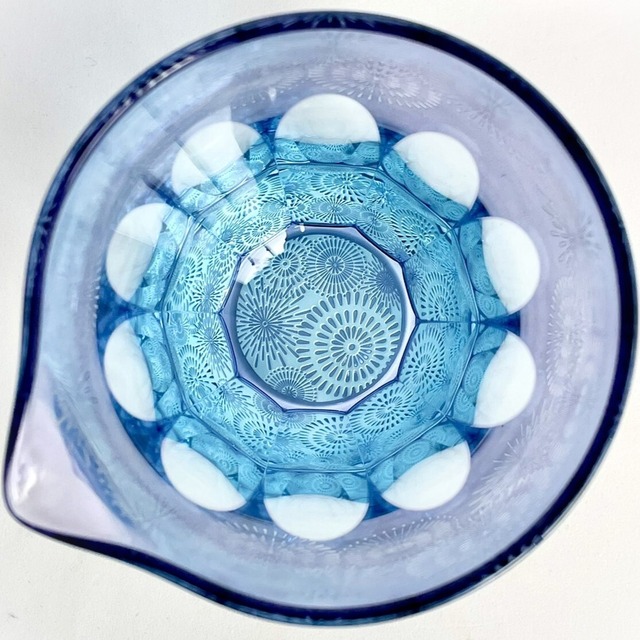 花火（金紫×ライトブルー）片口