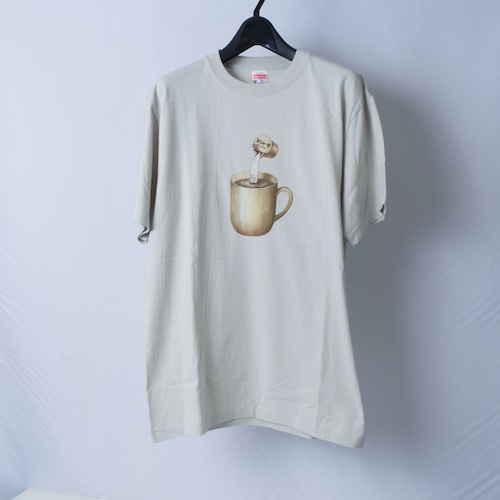 猫Tシャツ - スニャータ-【size:L】アイスブルー t18 猫Tシャツ - スニャータ-【size:L】アイスブルー t18