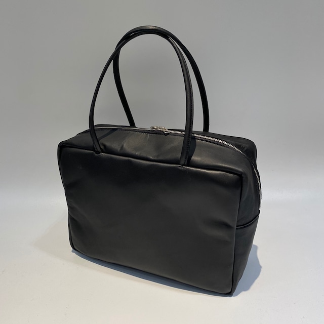 MORMYRUS【ﾓﾙﾐﾙｽ】MORMYRUS GLOSS LEATHER TOTE (M−068 COL:BLACK)