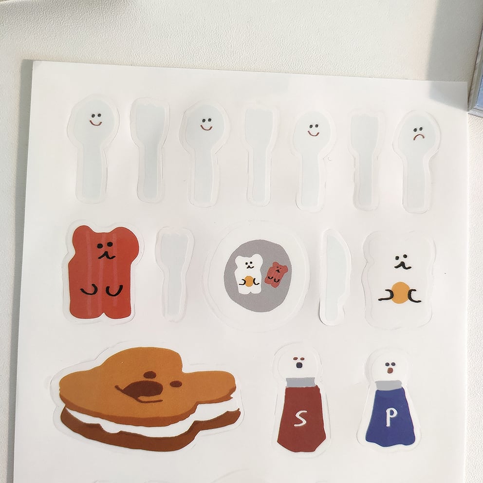 1枚(29シール) Dinotaeng B ダイノテン クオッカ 防水ステッカー