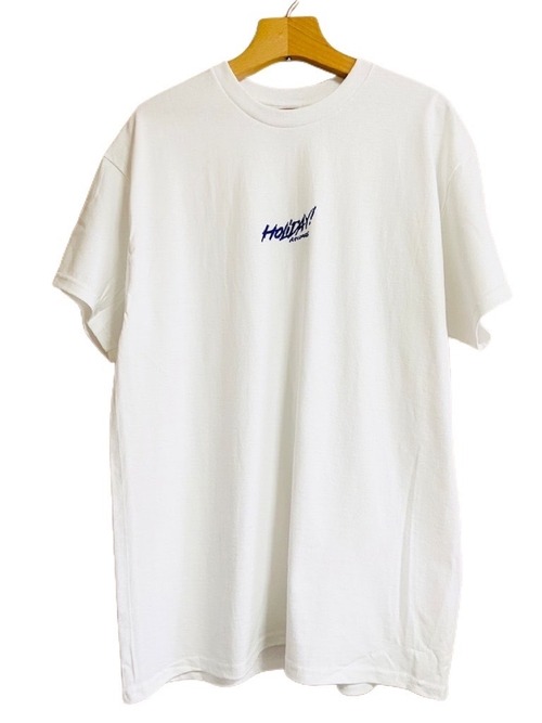 ロゴTシャツ (ネイビー・プリント）