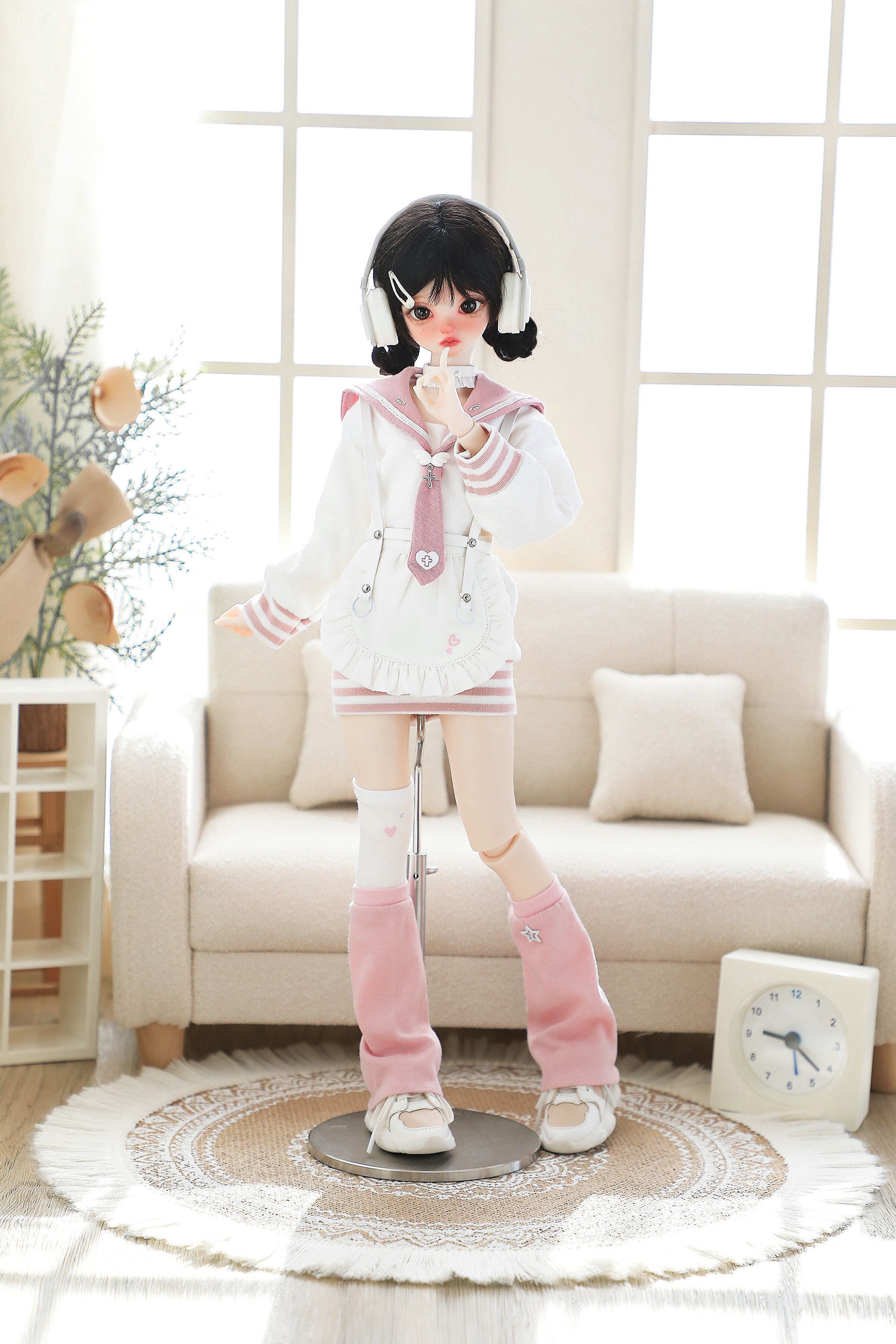 1/4BJD 天使界隈 サブカル セーラー風 ナース メイド ドール服
