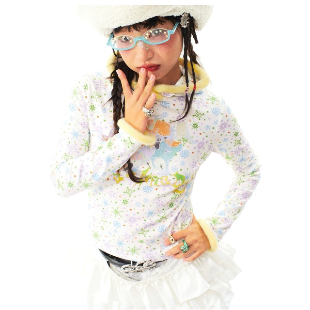 [Sillysis] cute illustrated top