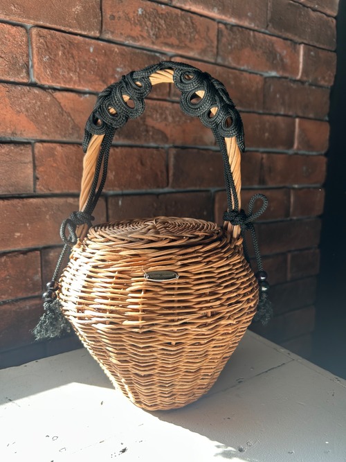tanakadaisuke   braid ribbon basket bag