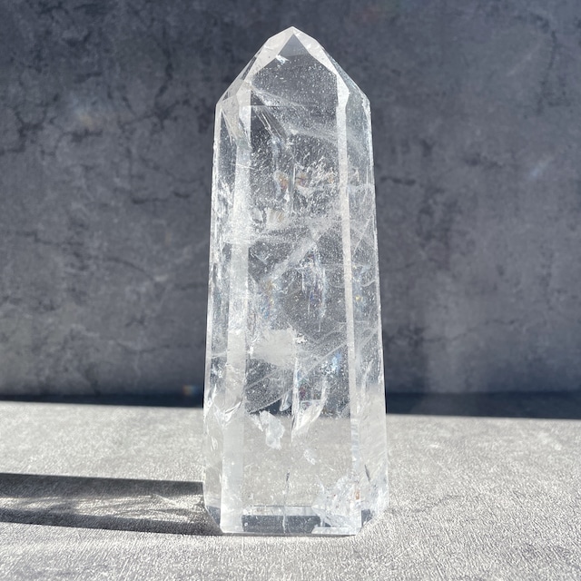 【高品質】ミナスジェライス産クリアクォーツ タワー05◇Clear Quartz◇ 天然石・鉱石・パワーストーン