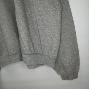 クルーネック　スウェット　ガゼット　トレーナー　無地　太アーム