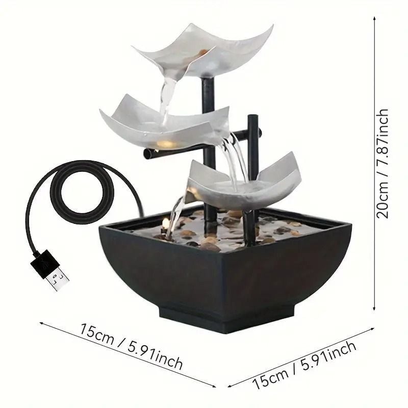 卓上噴水 ミニ噴水 室内 インテリア デスクトップ 噴水 ファウンテン