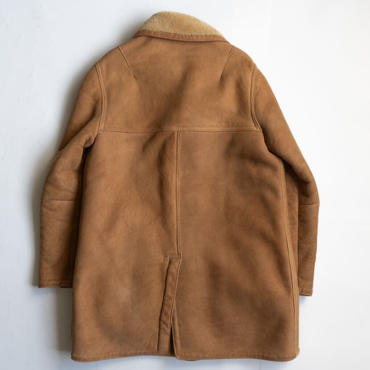 60s ABERCROBIE&FITCH アバクロ　ムートン マルジェラ 元ネタ 60s/ヴィンテージ】Abercrombie & Fitch【ムートン コート】40 レザー