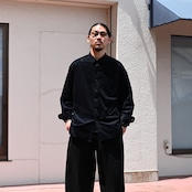THE DAY(ザデイ)ORGANIC COTTON CORDUROY SHIRTコーディネート