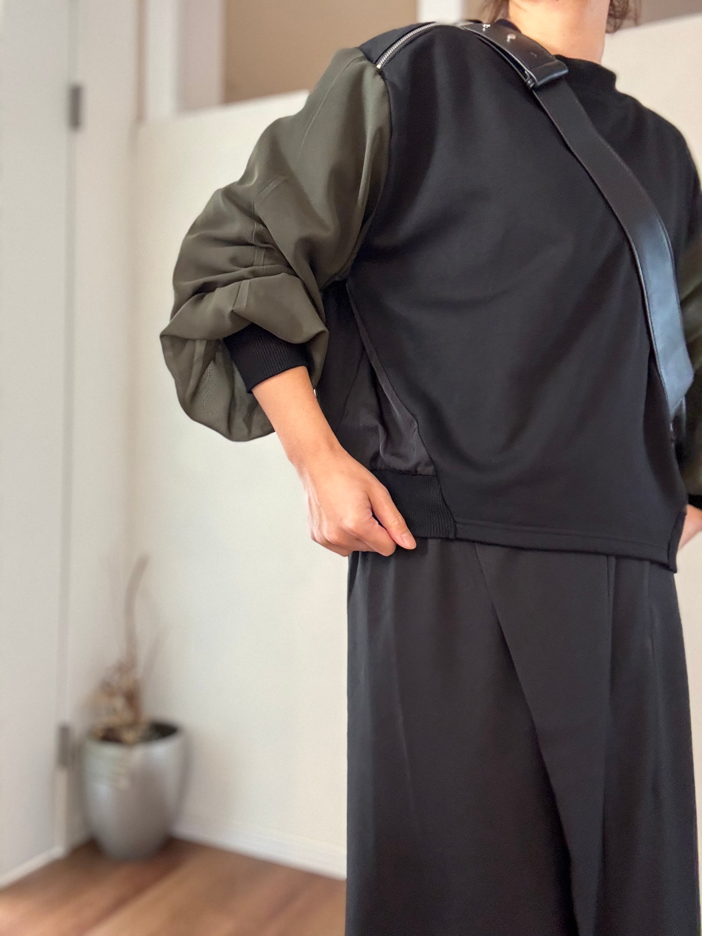 【SELECT】MA-1シアースリーブプルオーバー