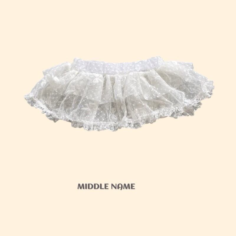 【即納】middle name リボンレースSK