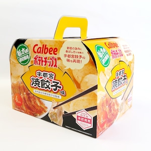 カルビー ポテトチップス　宇都宮焼餃子味（小袋4つ入り）【常温品】