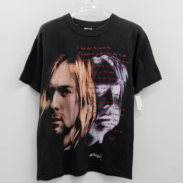Nirvana " Kurt Cobain Empire Boot " Cut Tag Fits L【A7-475】