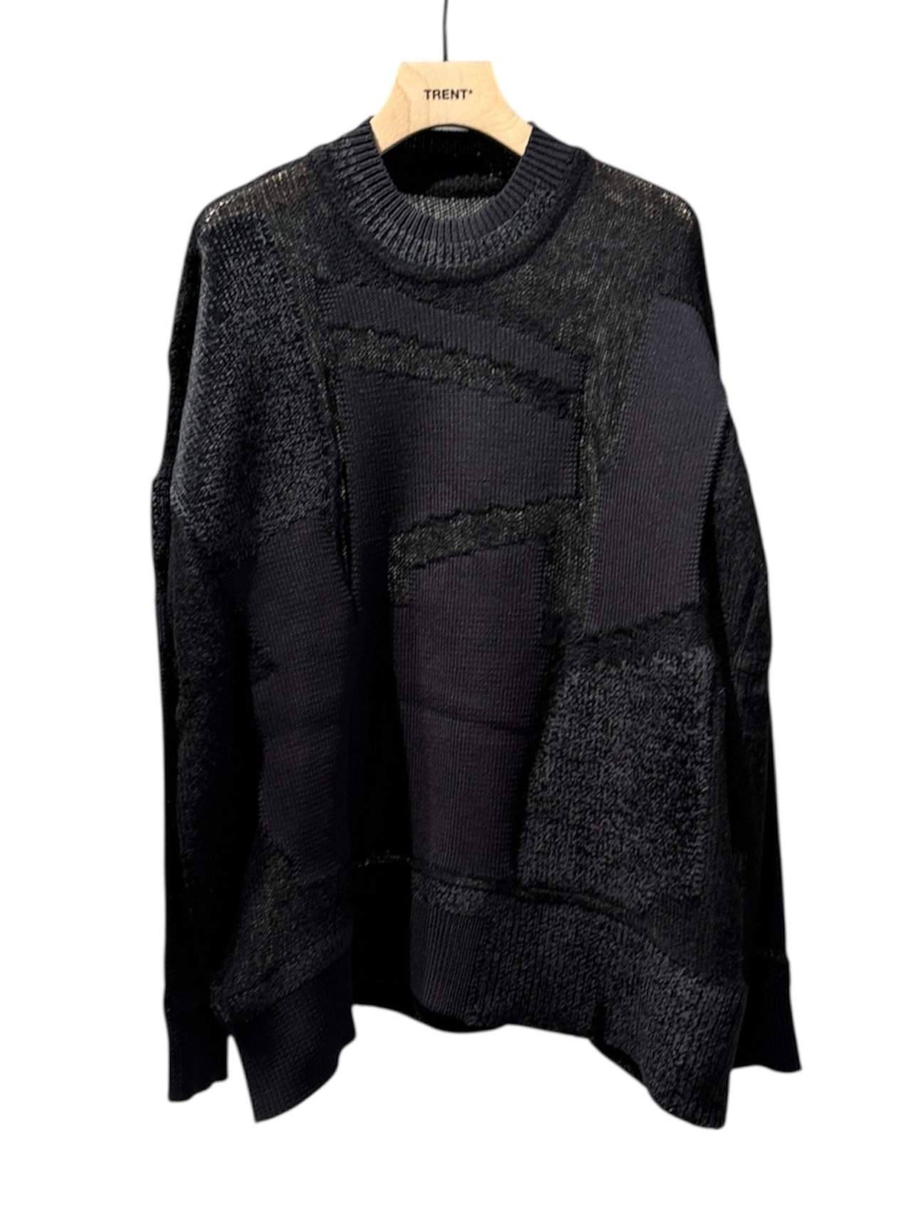 【25AW】Mame Kurogouchi マメ クロゴウチ / "Katachi" Motif Knited Top - 6