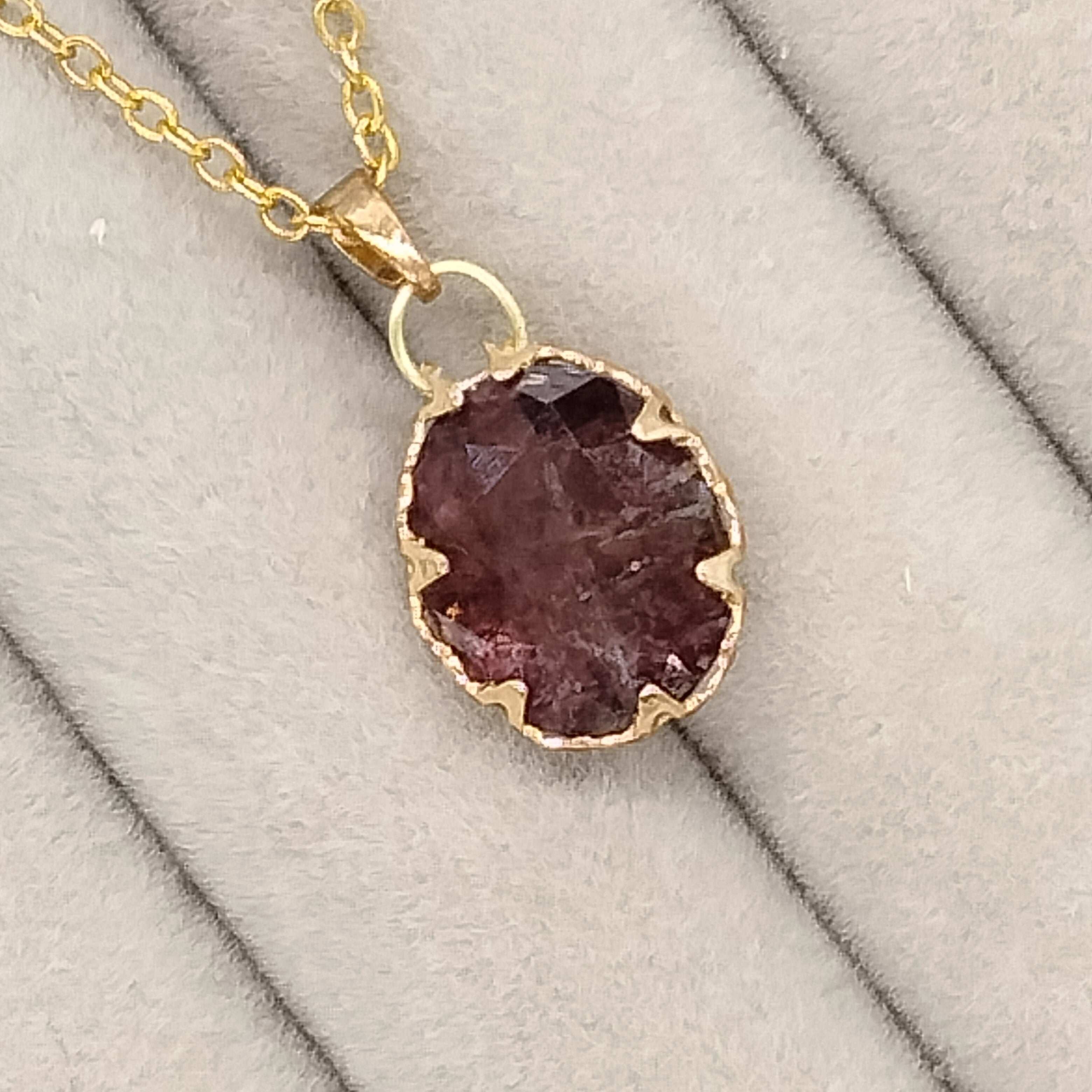 ブラックトルマリンインクオーツ】のペンダントトップ0.41×0.77