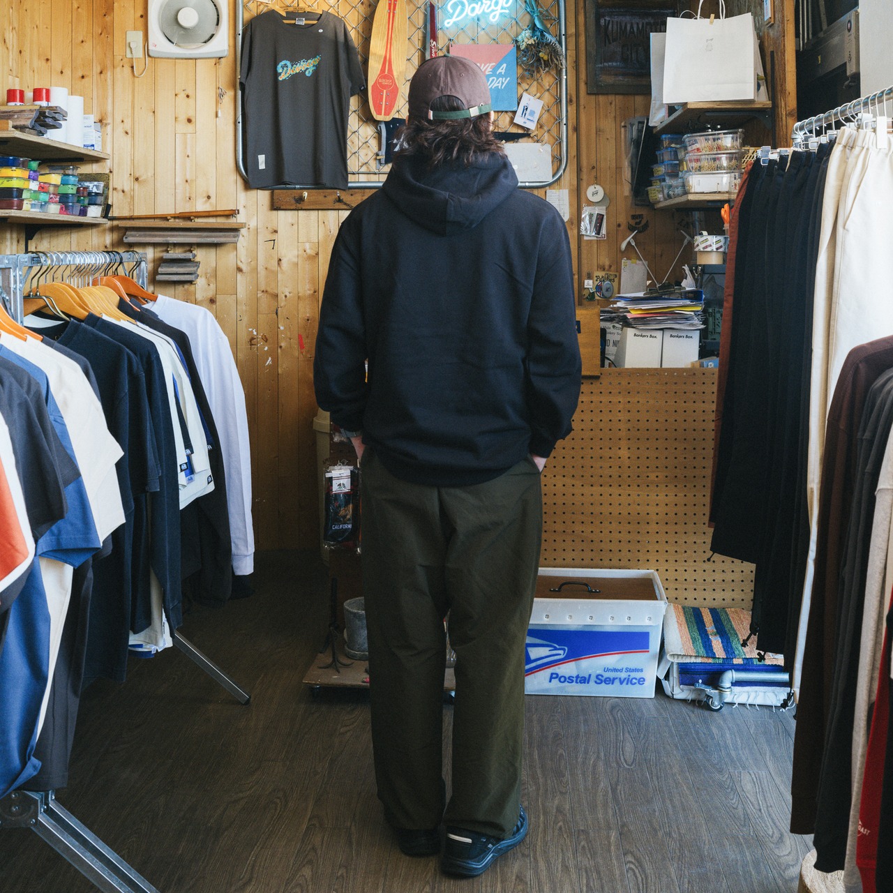 【DARGO】"LAST 田井島" 8onz Pull Over Hoodie（BLACK）
