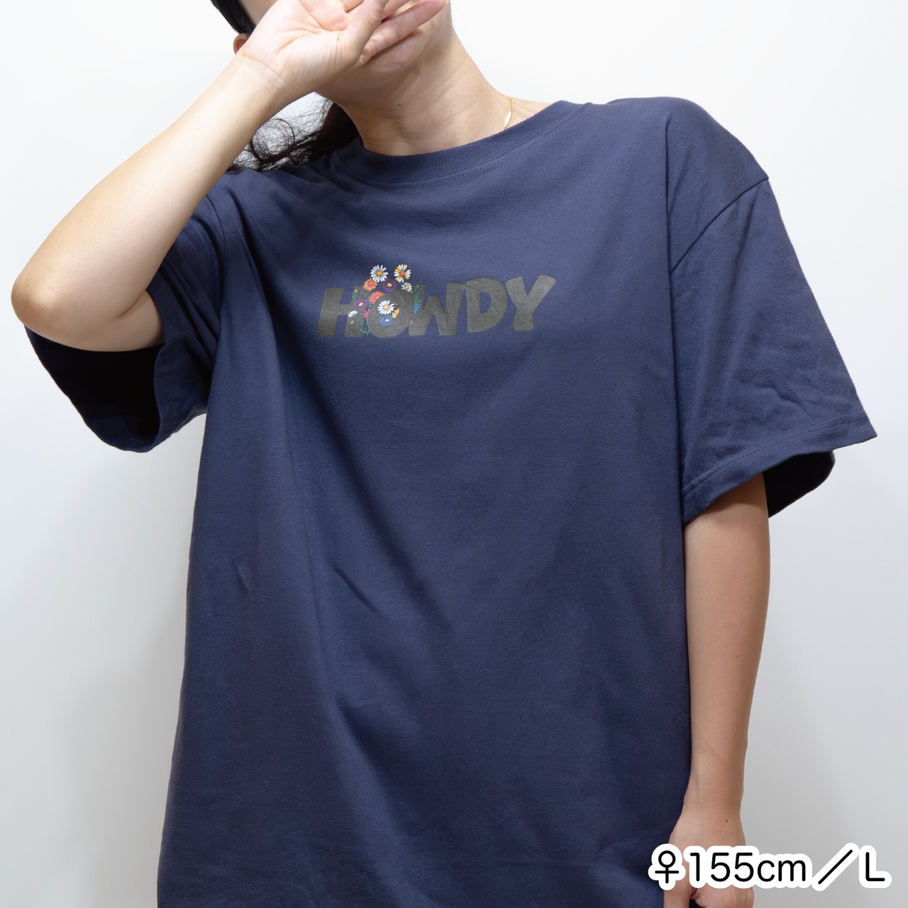 HOWDY dayseye TEE [グレイパープル]