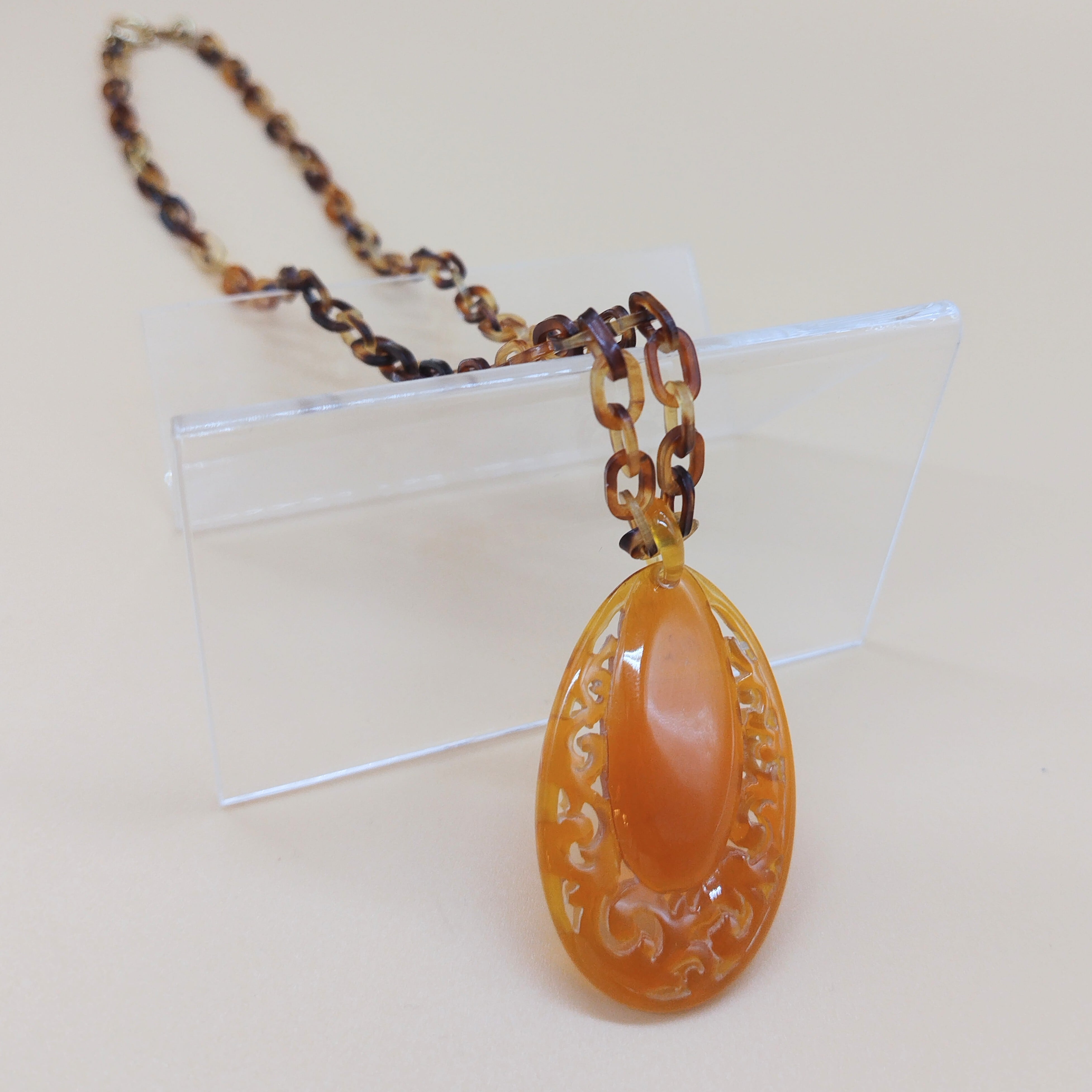 アクセサリー，鼈甲，べっこ べっ甲ペンダント2 | べっ甲アクセサリーは長崎の「中古賀