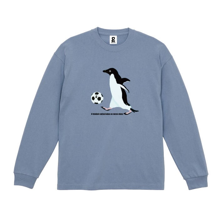 "O futebol cativa todos os seres vivos."Big Silhouette LONG SLEEVE