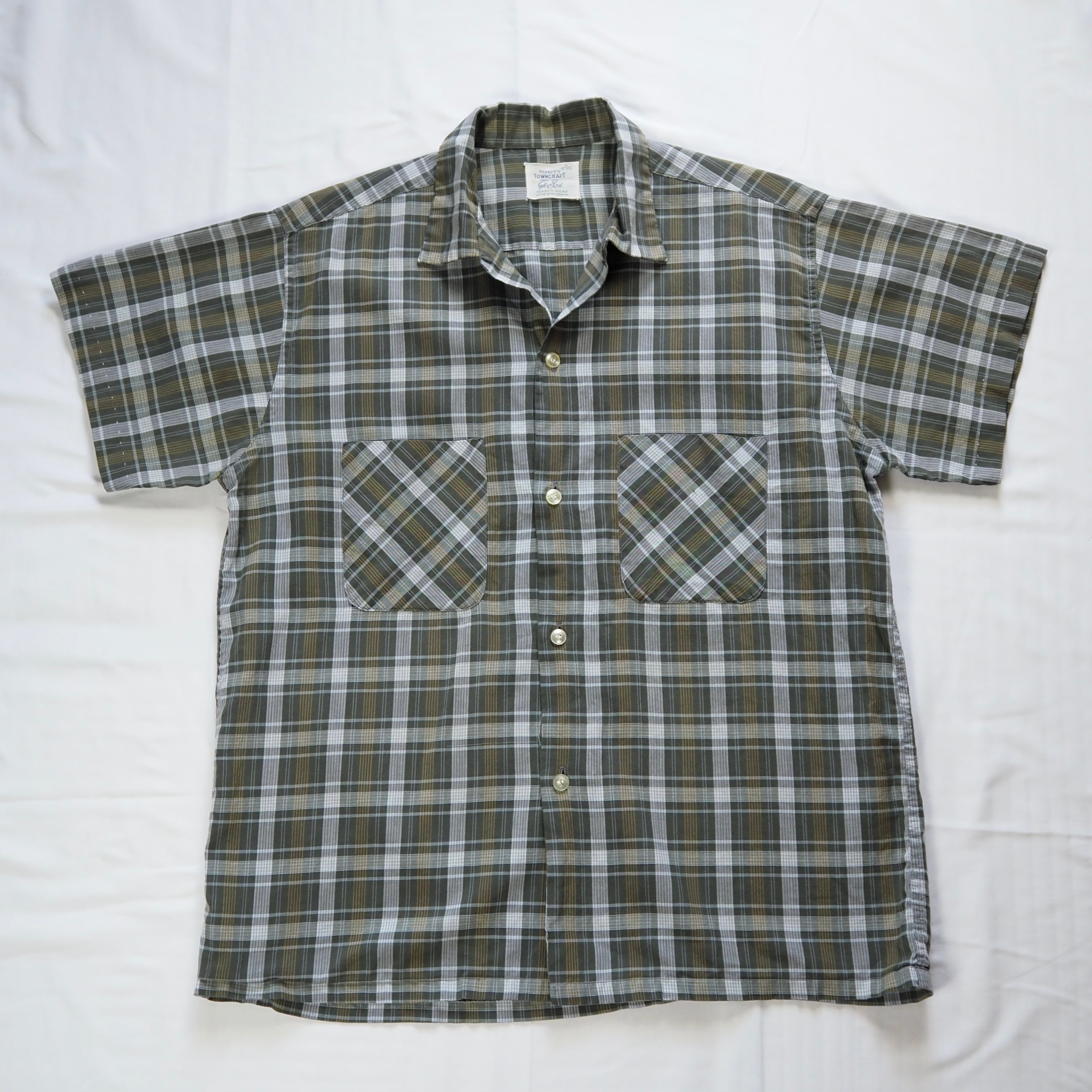 60's Donegal コットンシャツ Mサイズ | DIRT Vintage