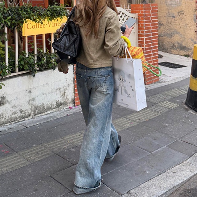 star pocket denim　スターポケットデニム　J2064