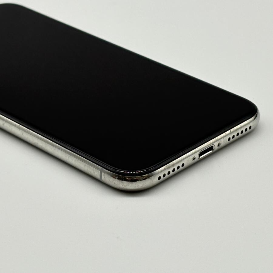 iPhoneX 256GB SIMフリー Apple シルバー ドコモ SIMロック解除済み
