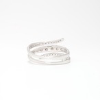 ダイヤモンド デザイン リング K18 (WG) / 1.000ct