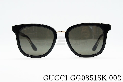 【朝倉未来さん着用】GUCCI サングラス GG0851SK 002 ウェリントン グッチ 正規品