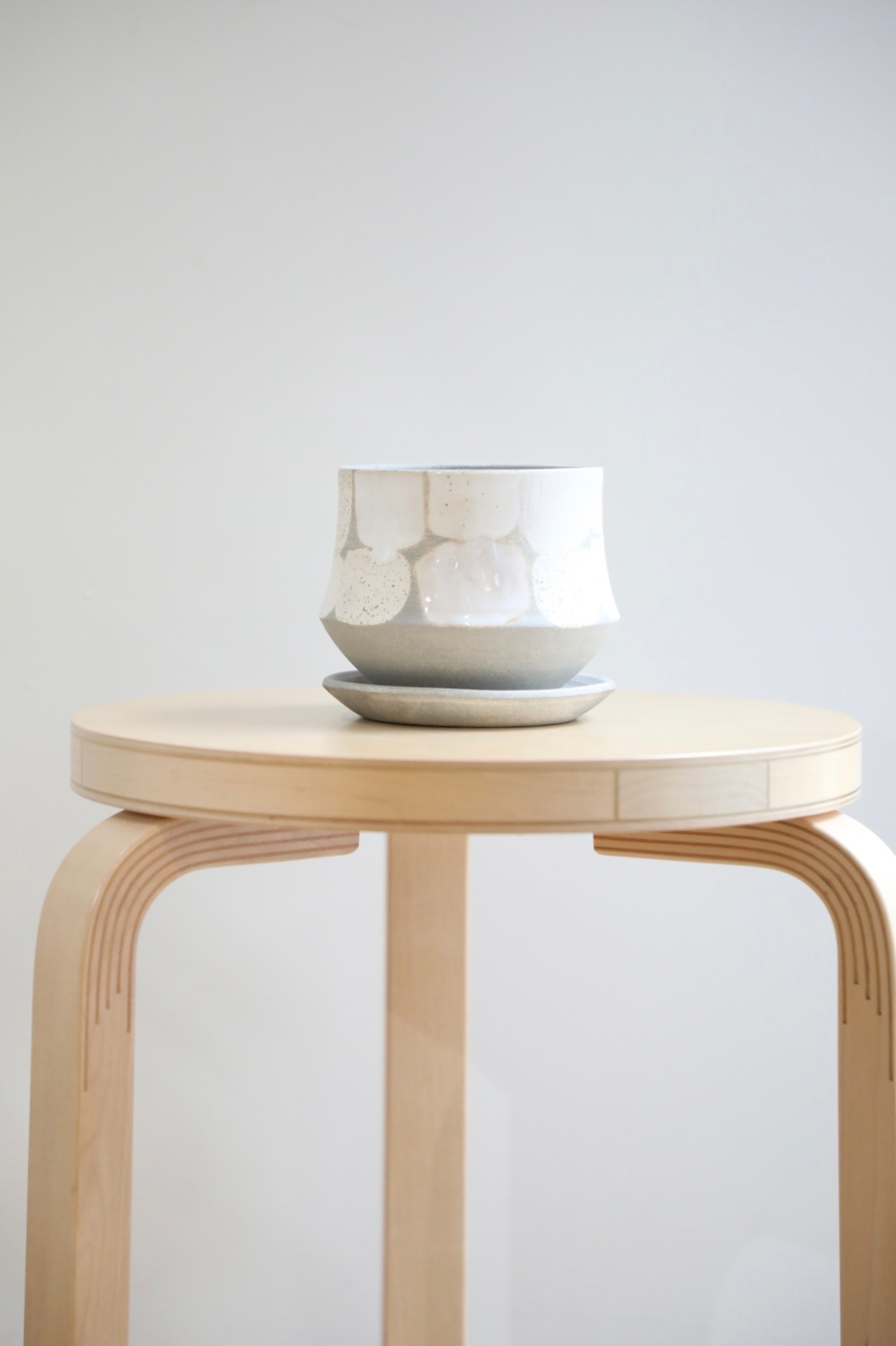 UFO POT SHIRO /陶器鉢