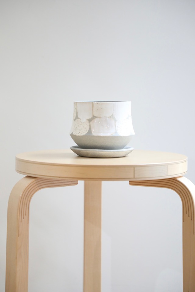 UFO POT SHIRO /陶器鉢