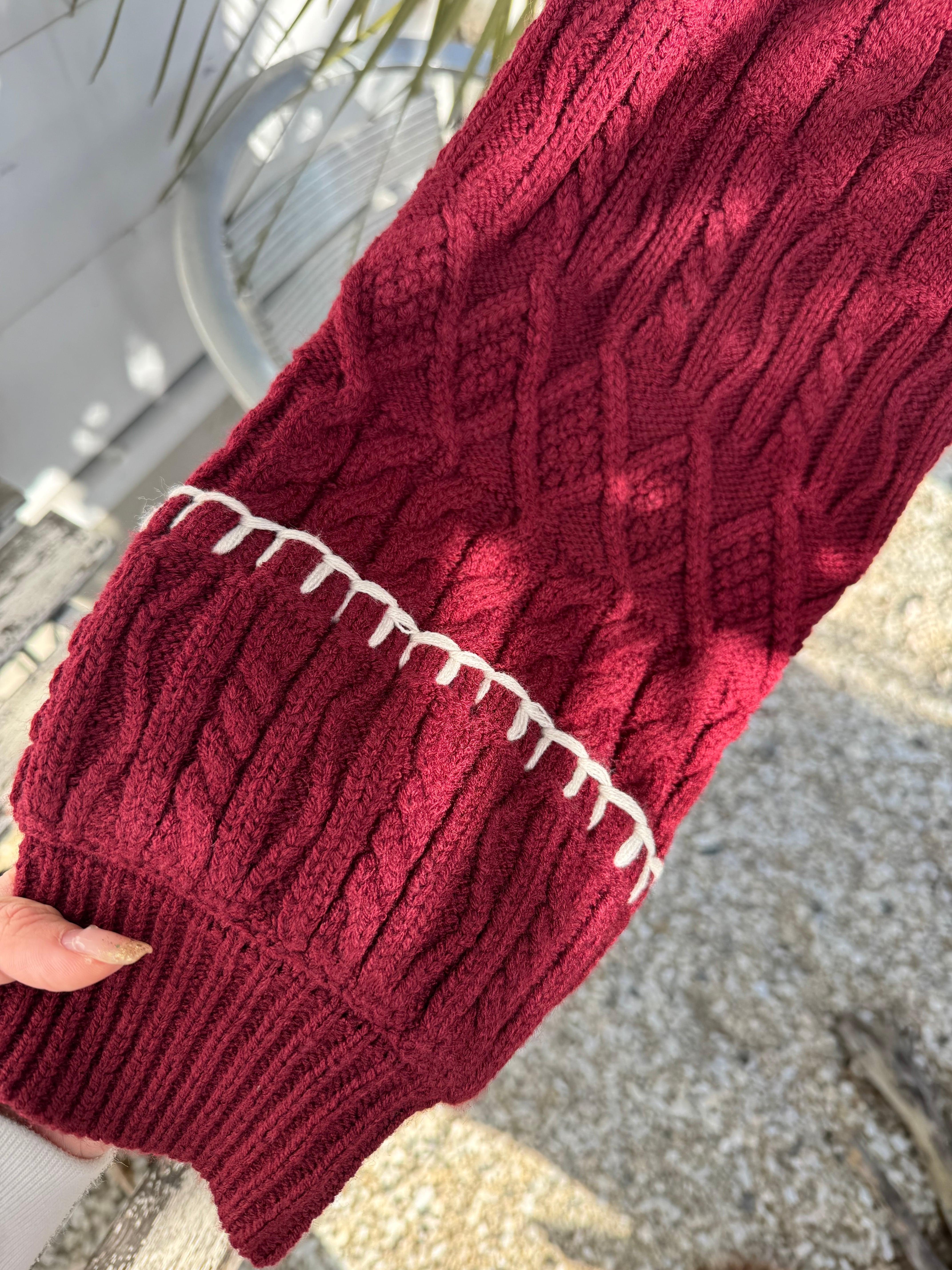 【レディース】ステッチケーブルニット ¥5,990(6,589)