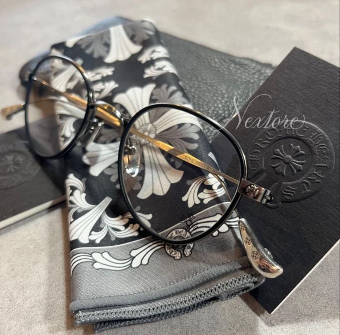 CHROME HEARTS クロムハーツ MBK/AS BONE PRONE IV メガネ 眼鏡