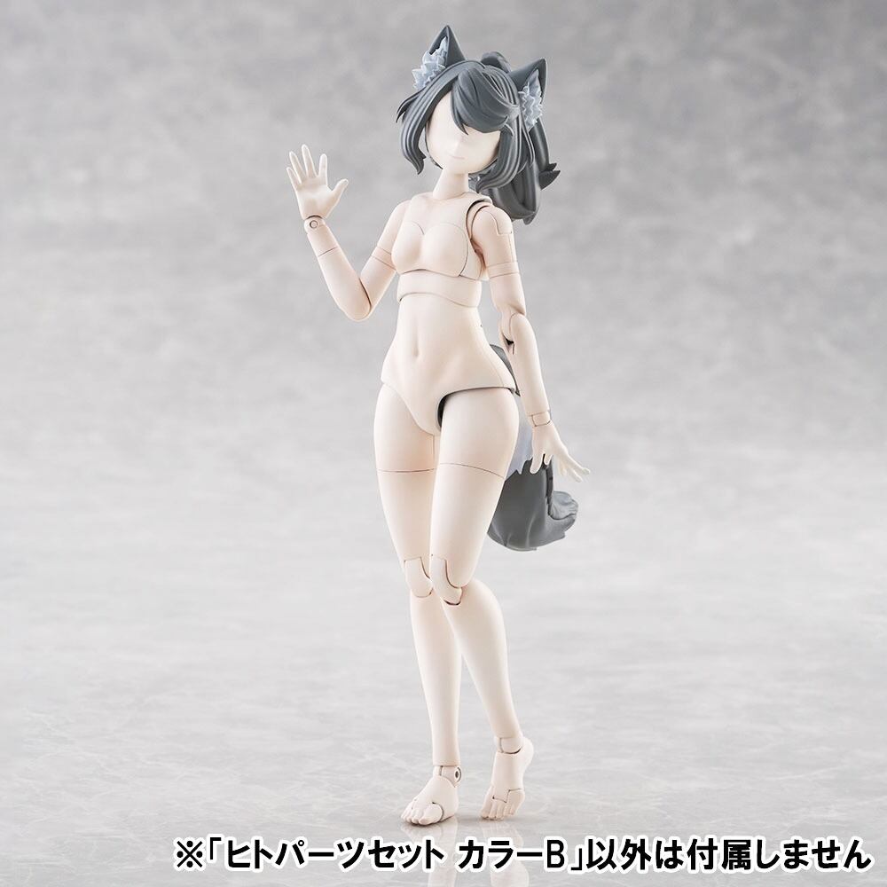 AOSHIMA ヒトけもプラ No.KO-03R セット [カラーB] | みんなの工作ベース