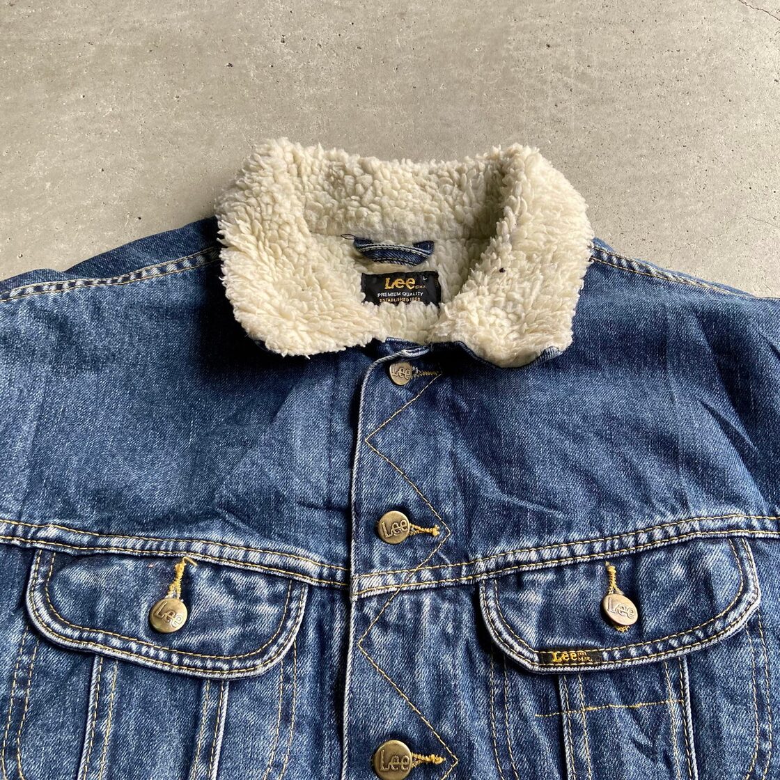 Lee リー SHERPA JACKET シェルパジャケット デニムボアジャケット 