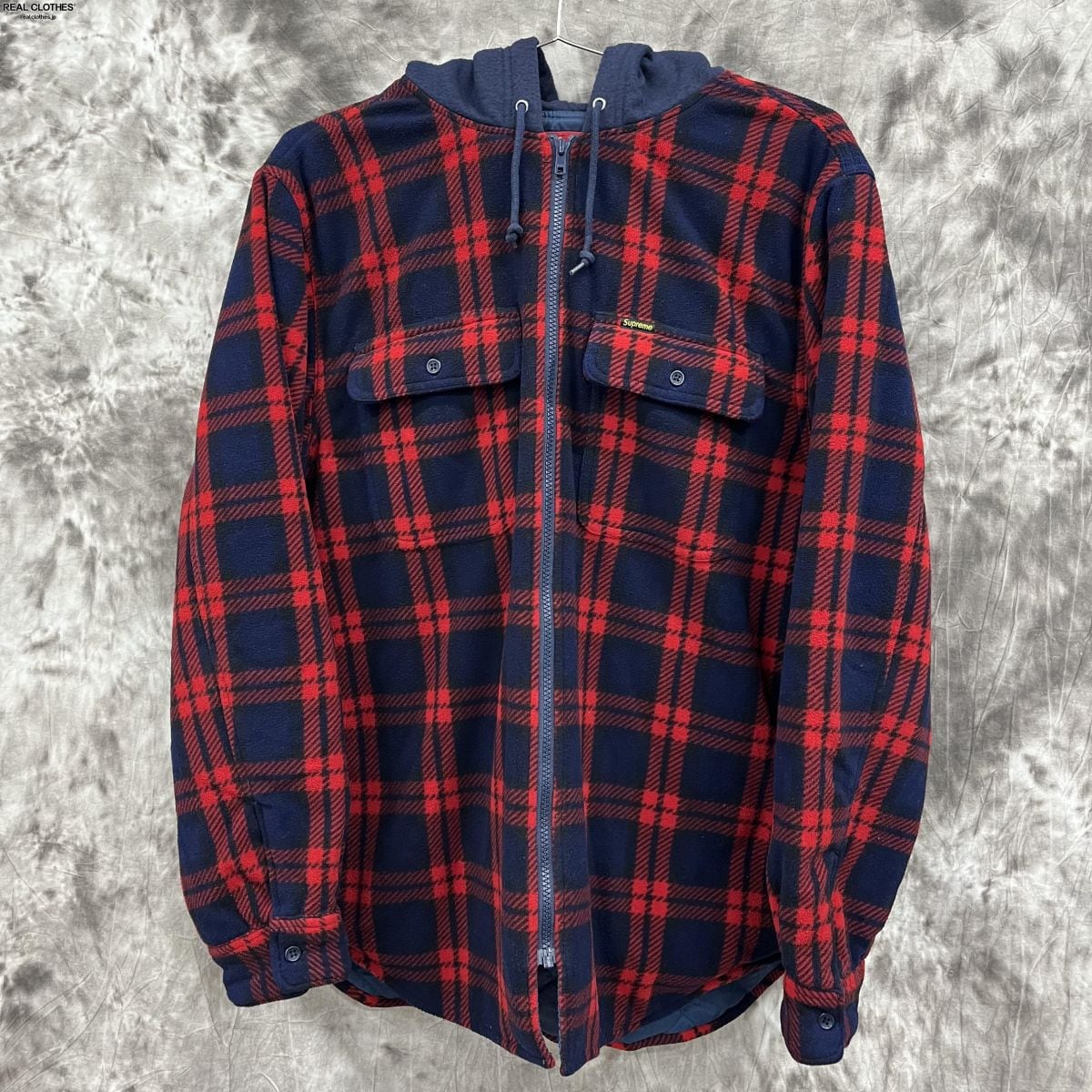 Supreme/シュプリーム【18AW】Hooded Plaid Work Shirt/フーデッド ...