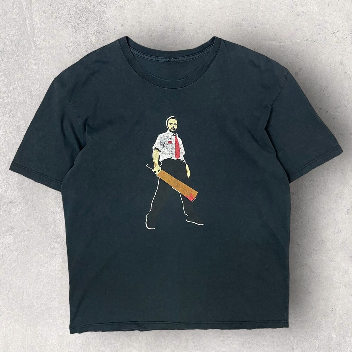 shaun of the dead t shirt 00s | Pay ID