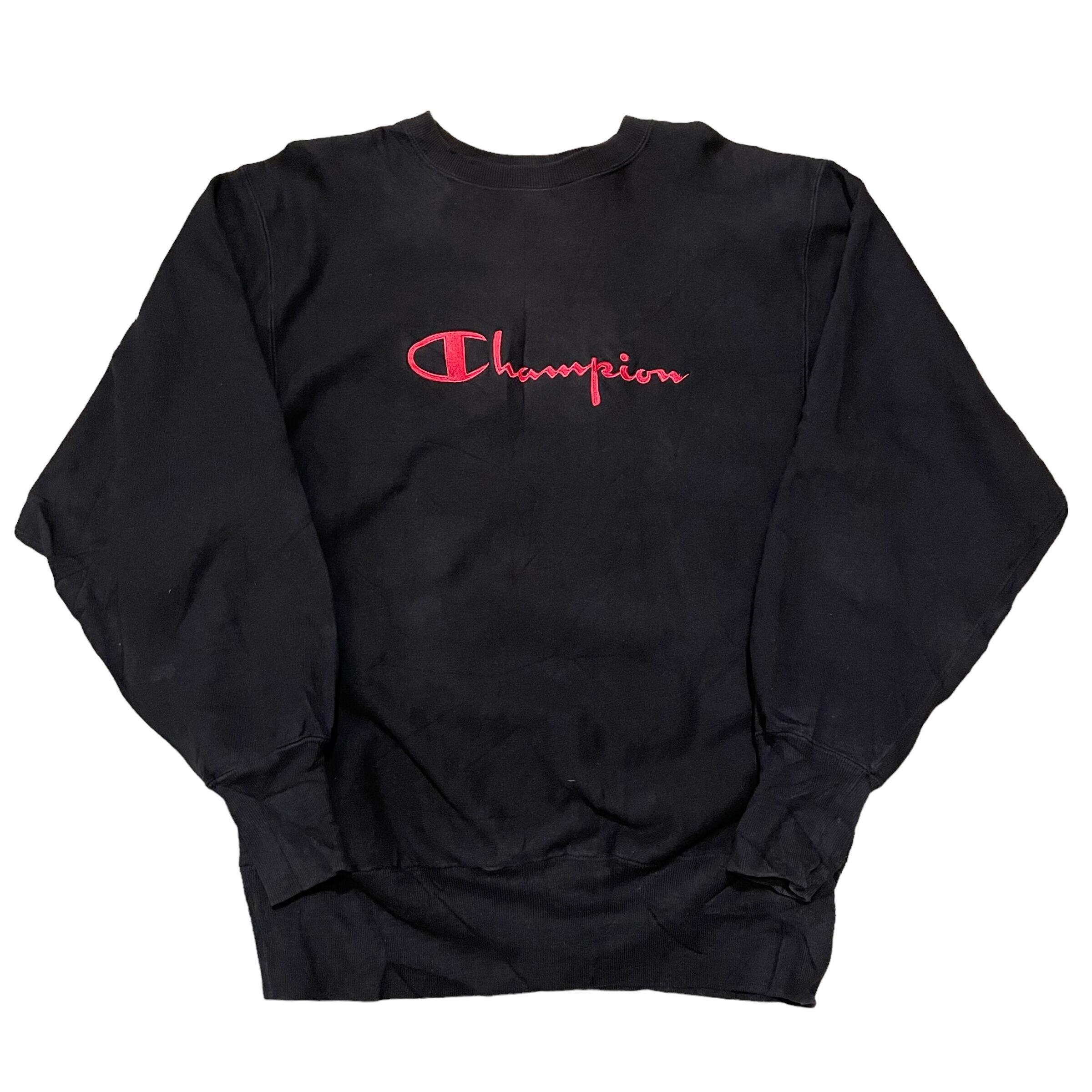 90s champion sweaw black