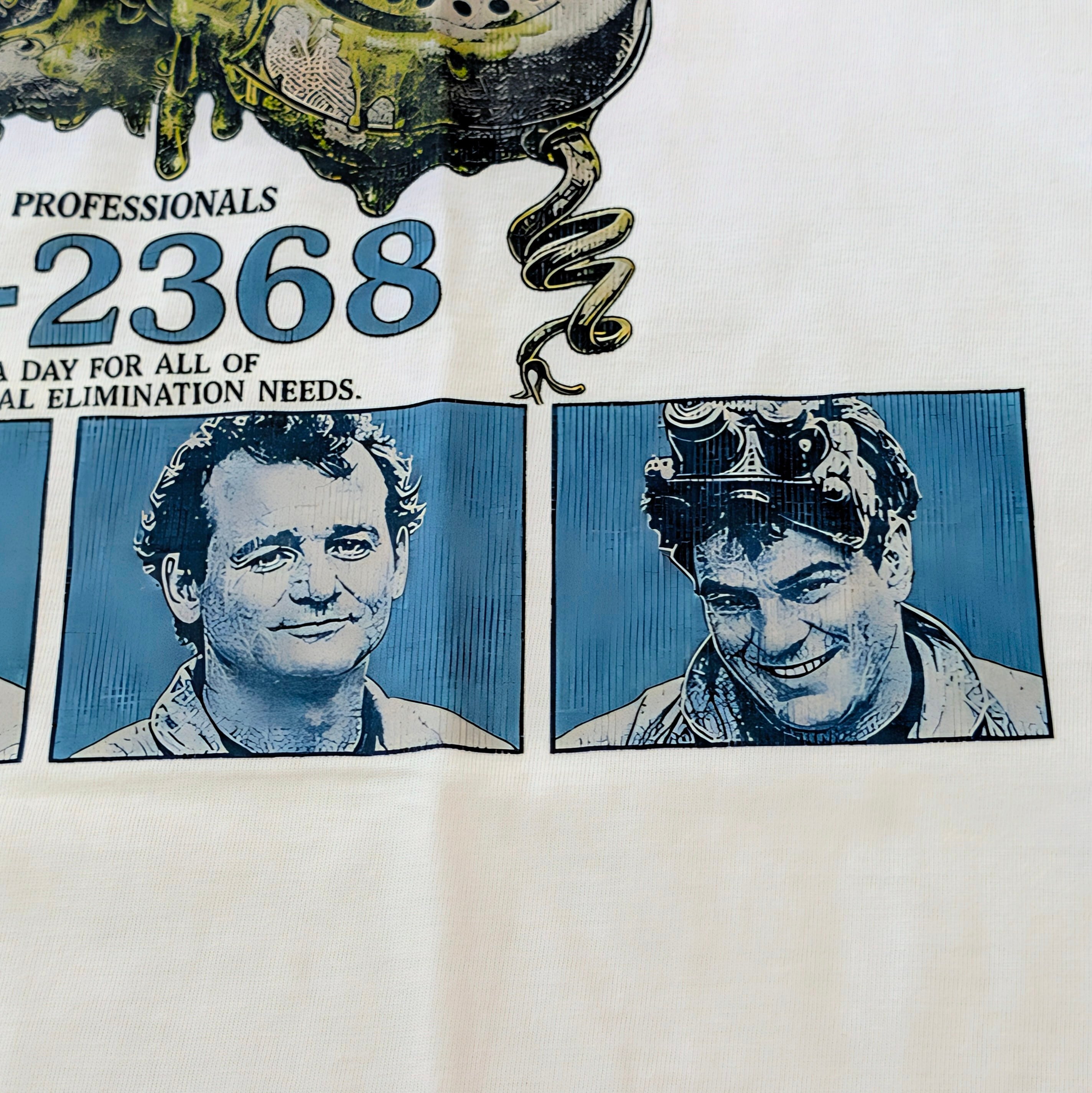 【 Ghostbusters (ゴーストバスターズ ) 】『 WHO YA GONNA CALL? 』映画Tシャツ / Tシャツ〚アメリカン雑貨 アメトイ〛