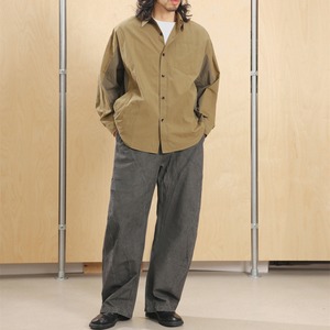 バイアスライン・コットンワイドパンツ N3558