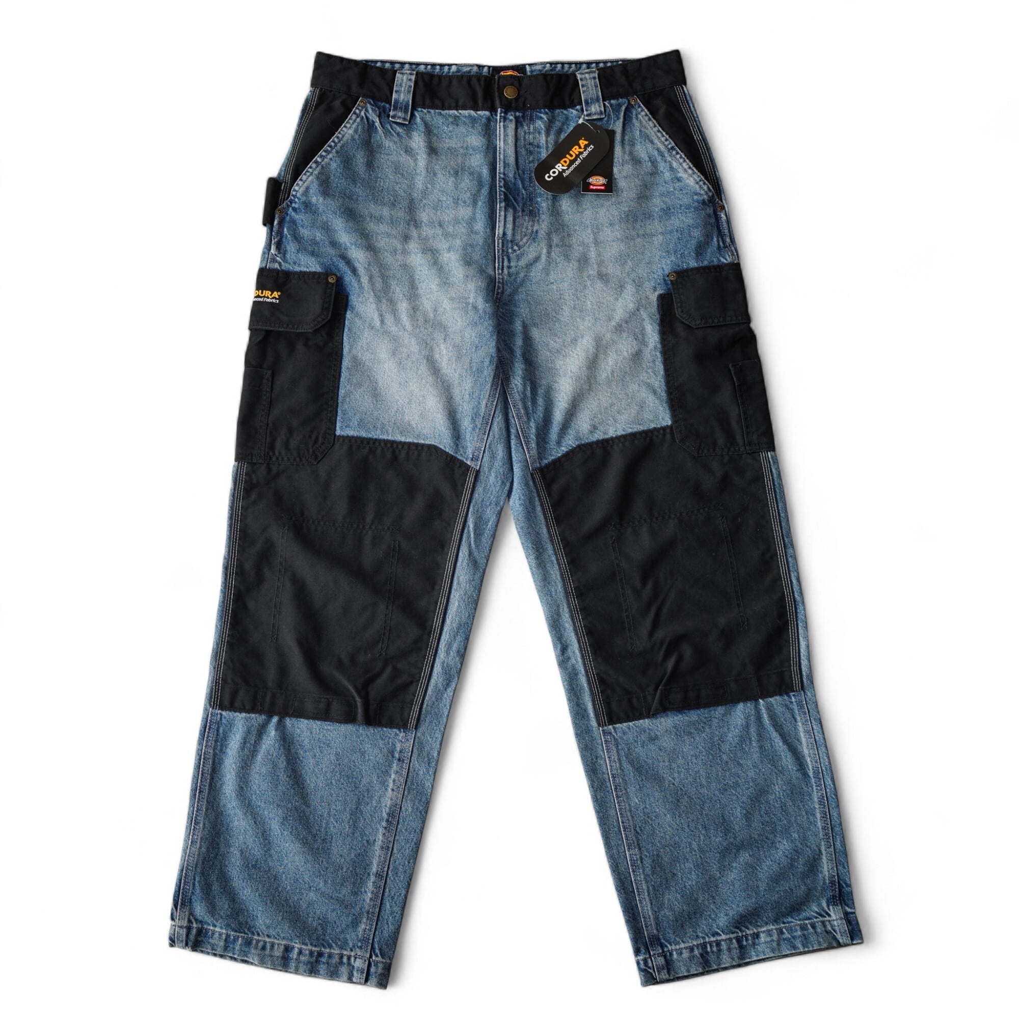 Supreme シュプリーム Dickies ディッキーズ デニムカーゴパンツ W34