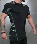 Renzo Performance Shirt – Black & ACID GREEN レンゾ パフォーマンスシャツ