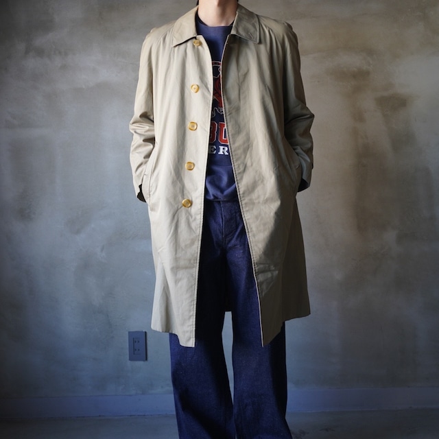 Burberry's / Cotton100 Balmacaan Coat / バーバリー / コットン100% バルマカーンコート