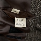 90s BARBICHE バルビッシュ メンズビギ MEN'S BIGI イタリア製生地 ツイード 2B テーラードジャケット サイズ 44 /ビンテージ