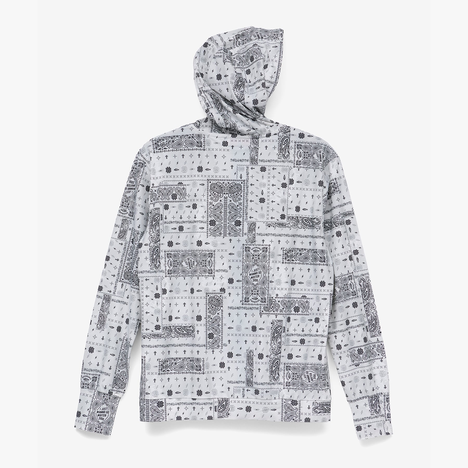 Original Pattern Uv Rush Zip Parka［BANDANA WHITE］［LIMITED