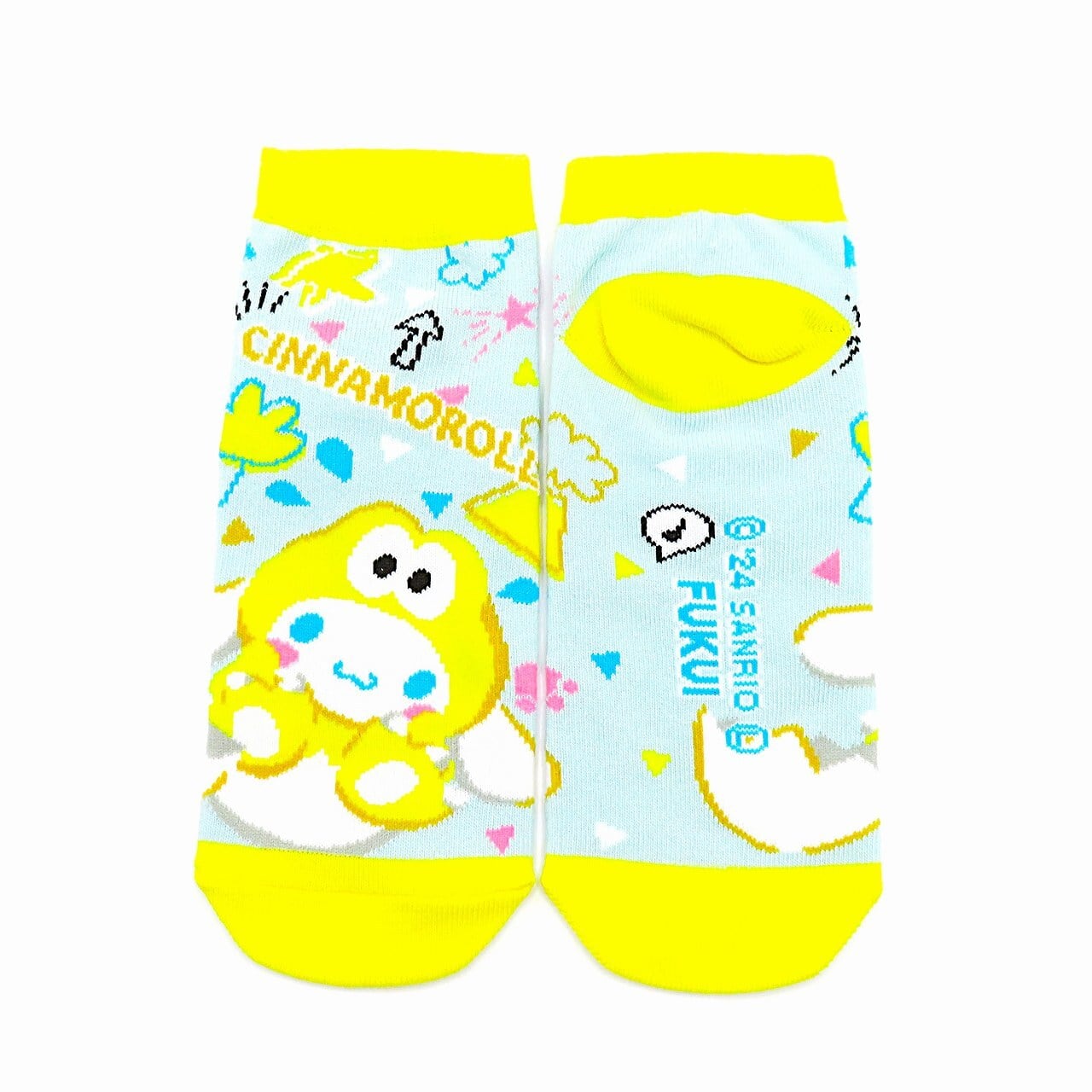 福井限定 サンリオ シナモロール シナモン 恐竜 靴下 | 福井勝山お土産